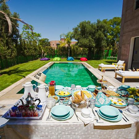 Villa Oasis Private Pool Secure Complex Marrakesch Exterior foto