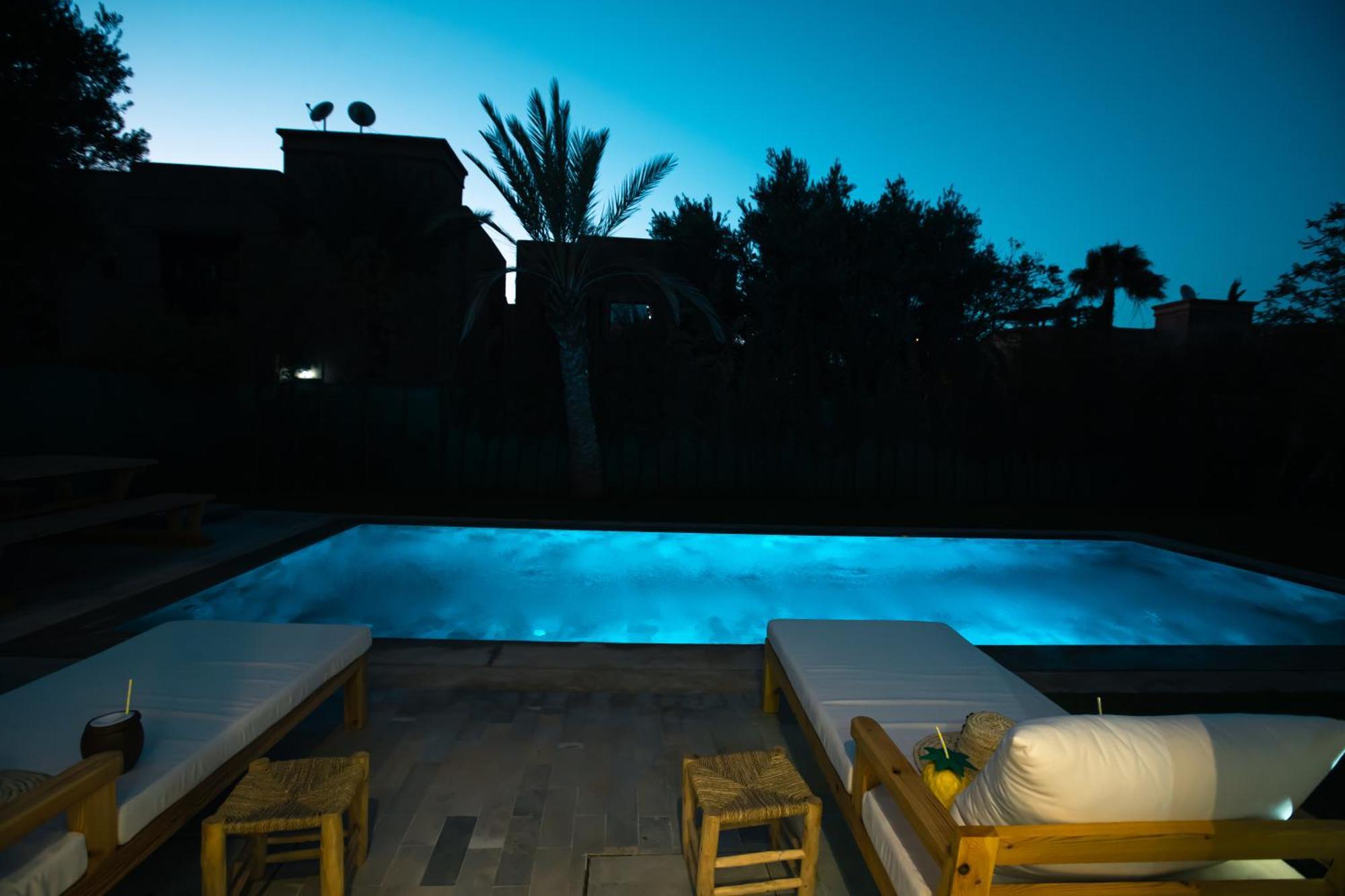 Villa Oasis Private Pool Secure Complex Marrakesch Exterior foto