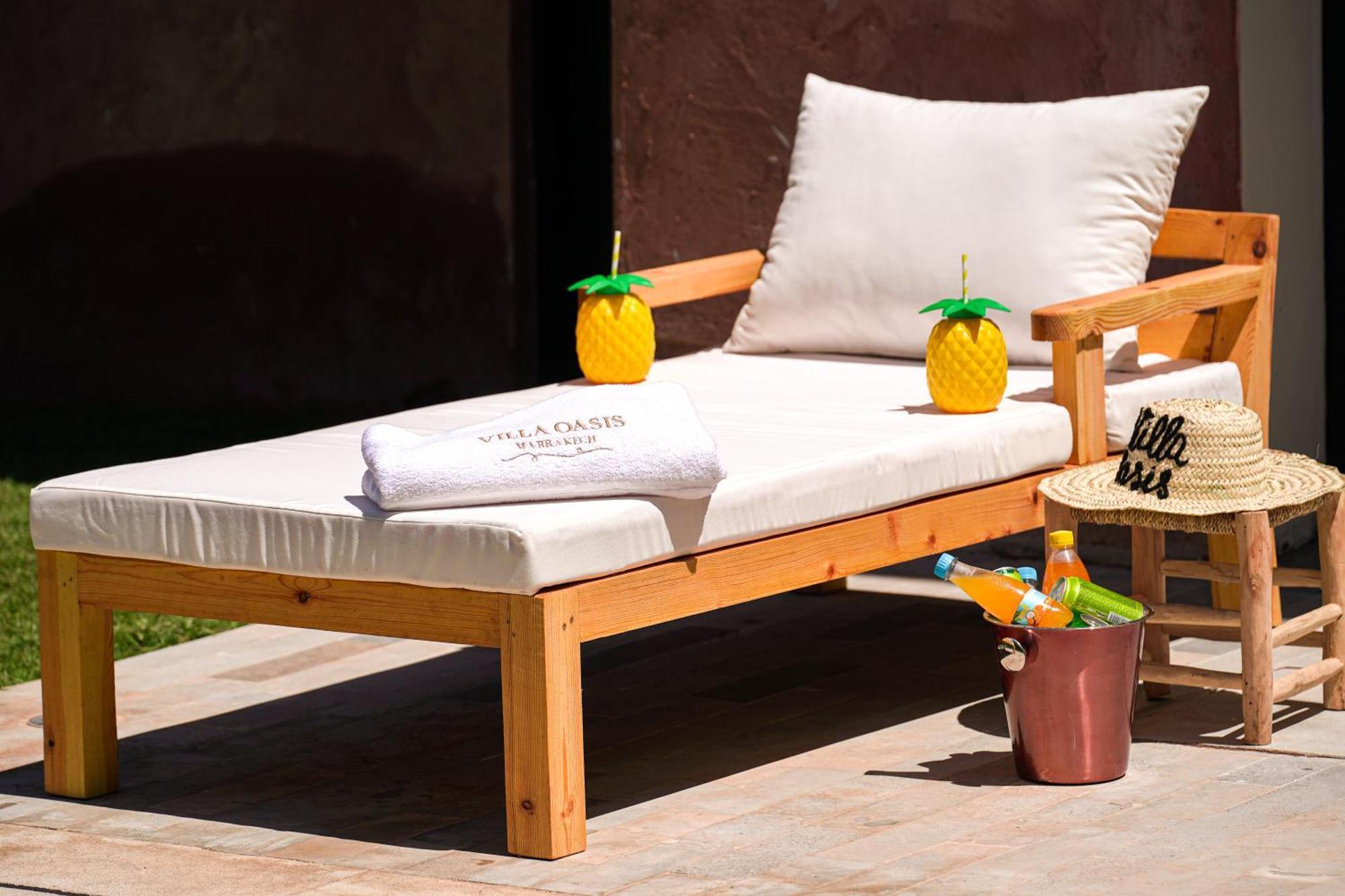 Villa Oasis Private Pool Secure Complex Marrakesch Exterior foto