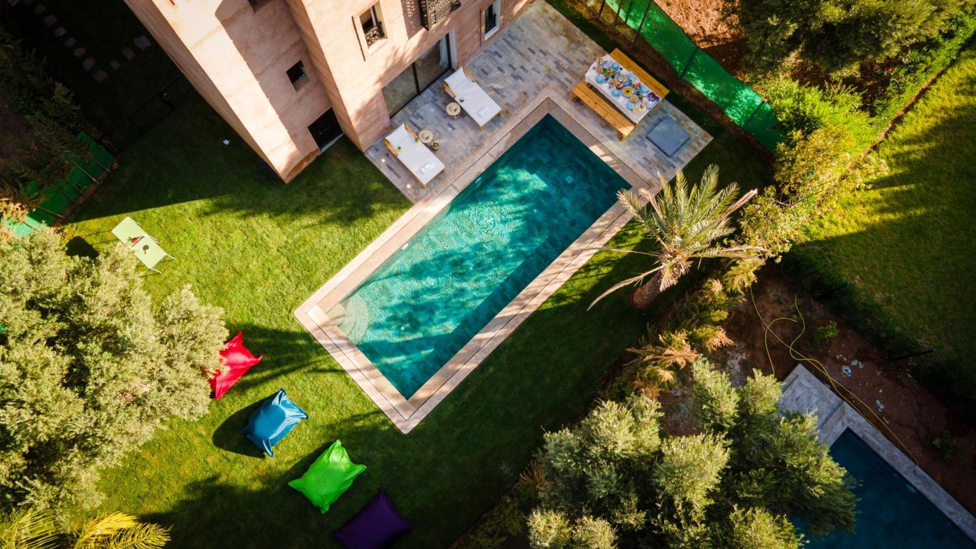 Villa Oasis Private Pool Secure Complex Marrakesch Exterior foto